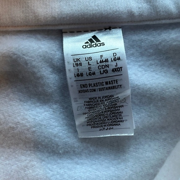 Adidas Women’s Crop Quarter Zip Fleece - Picture 7 of 7
